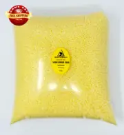 SUNFLOWER WAX ORGANIC VEGAN 100% PURE PASTILLES BEADS 10 LB