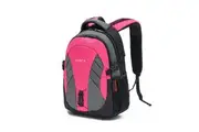 Tosca 20L 42x27x17cm Padded Multi Compartment Shoulder Backpack Bag - Grey Pink