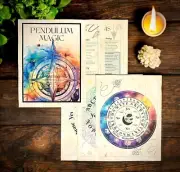 Pendulum Grimoire 8.5 X 11” Pages for your Book of Shadows or Grimoire