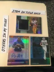 2019 illusions saphire blue sp parallel leighton vander esch cowboys