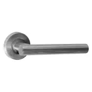 Jasmine Passage Door Lever Handle Kit - Solid Stainless Steel