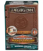 Dreamworks How to Train Your Dragon - World of Berk: Book of Dragons Collectible Dragon & Card