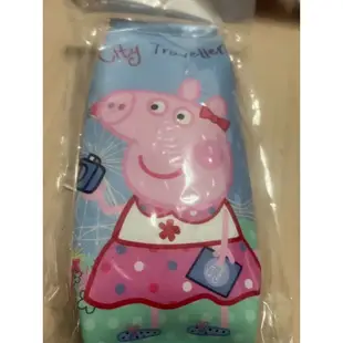 [正版]佩佩豬 筆袋 沛沛豬 鉛筆盒 peppa pig 萬用筆袋 粉紅豬小妹 收納袋 PU糖果萬用包 化妝包