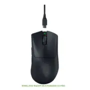 RAZER DEATHADDER V3 PRO WIRELESS ERGONOMIC ESPORTS MOUSE (RZ0104630300) ~ BLACK