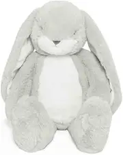 Bunnies By The Bay Tiny Floppy Nibble Bunny Soft Toy, 20 cm Height, Grey