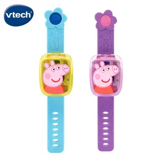 英國 Vtech 粉紅豬小妹 佩佩豬 多功能遊戲學習手錶 (2色可選)