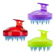 1Pcs Shower Massage Shampoo Scalp Hair Brush Head Massager Cleaning Scrub Comb