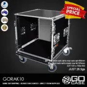 GORAK10C ATA Road Case 10RU Rack Flight Case