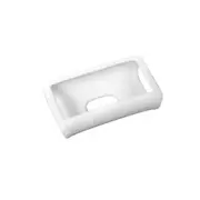 Colorful Watch Case Protector Watch Cover for Amazfit COR Smart Watch WHITE COLOR