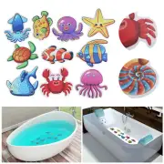 10/20/30PCS Non Slip Stickers Bath Tub Stairs Shower Room Marine Life Stickers