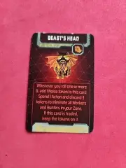 CMON - Zombicide Invader - Iron Maiden Packs - Beast's Head - Equipment Card