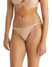 [Calvin Klein] Minimalist Micro With Lace Thong in Pink