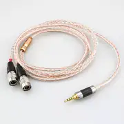 7N OCC Silver Plated Headphone Upgrade Cable for Dan Clark Audio Mr Speaker