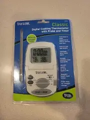 Taylor Remote Probe Digital Cooking Thermometer & Timer Model 1470