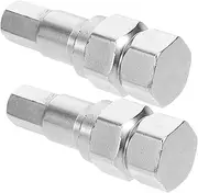 2pcs Hexagon Socket: Lug Nut Removal Tool Wheel Hub Socket - Tire Accessory For Auto Wheel Repair Mechanical Assembly