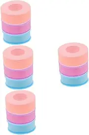 CRILSTYLEO 4sets Silicone Eyelash Extension Tapes for Women Comfortable Lash Adhesive Tape for Diy Beauty 3rolls*4