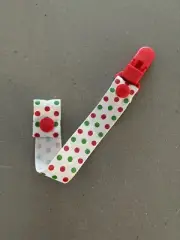 Baby Dummy Clips Pacifier Chain Soother Holder Dummie Christmas