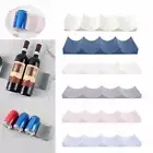 Fridge Organiser Wine Beer Stacking Bottle Rack Kitchen Space Saving Can Holder/