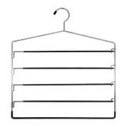 EVA Foam 5 Tier Pants Hanger with Swing Arms