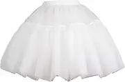 [Fiocias] Women's Tulle Skirt for Evening Dress Prom Cosplay Halloween