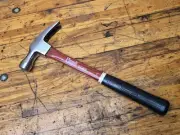Vintage NOS Plumb Tools 22oz FA571RL Straight Claw Permabond Rough Face Hammer