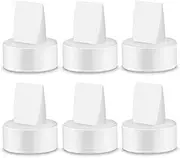 Maymom Duckbill Valves Compatible w/Spectra. Designed for Spectra S1 Spectra S2 Spectra 9 Plus Dew; Not Original Spectra Pump Parts Spectra S2 Accessories Replace Spectra Valve (White, 6ct)