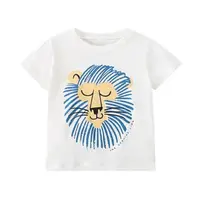 在飛比找momo購物網優惠-【橘魔法】藍鬚獅子短袖上衣 (T恤 棉T 男童 兒童 童裝)
