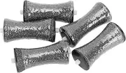 Electric Callus Remover Roller Heads Set for Amope Pedicure Machine Easy to Install Quartz Stone Material Pack of 5