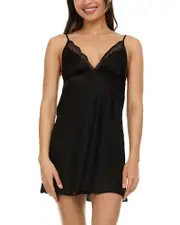 Flora Nikrooz Madelyn Lace Trim Chemise