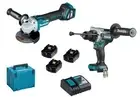 Makita DLX2435TJ Grinder Drill Driver Impact Battery 18V 3x5Ah Makpac