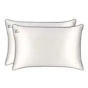 [SLIP] Just Married Pure Silk Pillowcase Duo