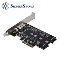 在飛比找PChome24h購物優惠-銀欣 ECM27 SATA M.2 SSD 轉 PCI-E 