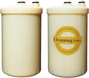 HG Type Compatible Replacement Filter for KANGEN Enagic Leveluk MW-7000HG Water Ionizer + Cleaning Cartridge (Not Compatible with HG-N Models)