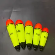 5PCS Fishing Slip Bobber EVA Fishing Float for Saltwater Freshwater Fishing