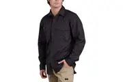 King Gee Mens Workcool 2 Lightweight Ripstop Work Shirt K14820 - Charcoal