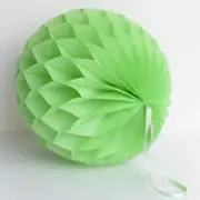 Apple Green Paper Honeycomb Ball