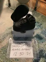 DS 2021 Nike Air Force 1 Mid Triple Black TD (Toddler) Size 5C