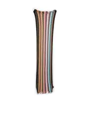 Chevron Pattern Knit Scarf