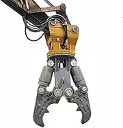 Hydraulic Excavator Crusher Attachment – Clamshell Grapple & Cutting Shear for Forestry, Debris Handling & Demolition