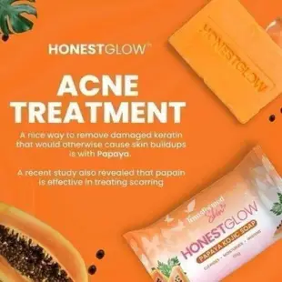 Honest Glow Kojic Soap, Face and Body Soap