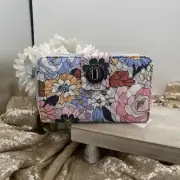 Vera Bradley RFID Turnlock Wallet Aloha Blooms NWT