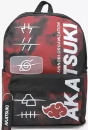 Naruto Shippuden Akatsuki Tie-Dye Backpack - New