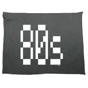 80S Retro 1980S - Novelty Tea Towel cleaning cloth Dish Kitchen Gift Gifts