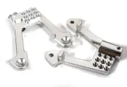 CNC Machined Alloy Rear Shock Towers for Axial 1/10 SCX10 II 6X6 Off-Road
