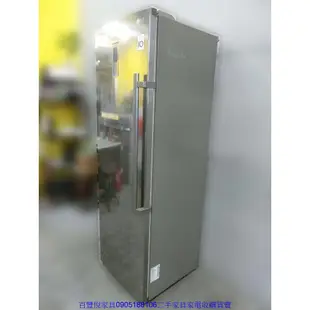 新竹中古家具◎百豐悅二手傢俱-2手 冰箱 LG樂金313公升單門變頻冰箱 直立式冷涷冰櫃 苗栗二手家電 烏日中古家電