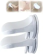 Freshystep Shower Step, No-Drill and Non-Slip Shower Step with Strong Suction Cup, Portable Bathtub Step for Shaving Legs, Bathroom Suction Cup Mat for Home Hotel Bathroom Toilet Use (2PCS)