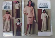 Vogue Patterns Wardrobe, Jacket Skirt Top & Pants, V1166, Size EE 14-20 (8483)