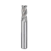 HSS-AL 4 Flute Straight End Mill Cutter CNC Router Bits, 11 x 12 x 26mm
