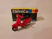 TOMICA 49 - SUZUKI GEMMA 50 [RED] MINT VHTF BOX GREAT MADE IN JAPAN