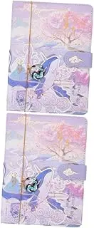 Ipetboom 2pcs Leather Office Supply Daily Planning Notepad Academic Year Schedule